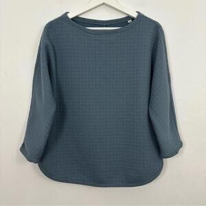 NWT Max Studio Waffle Knit Top Women's Size S ...